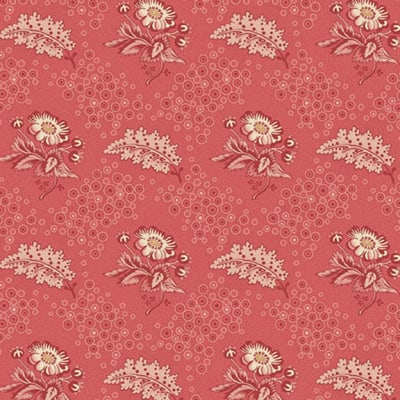 FOREST GLEN:  Highlands  A-10053-R Camellia Raspberry  by Renee Nanneman