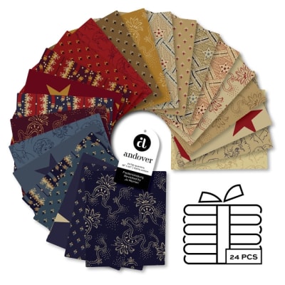 FREDERICKSBURG REVISITED FAT QUARTER BUNDLE (24) by Jo Morton