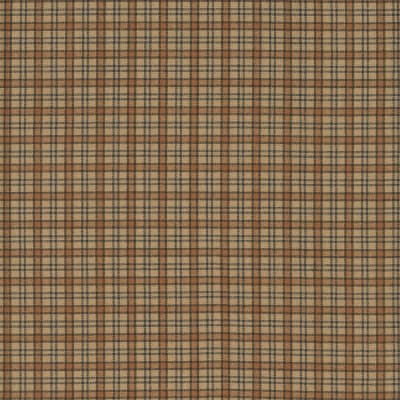 JAMESTOWN: CHECK in Leather Brown   by Jo Morton