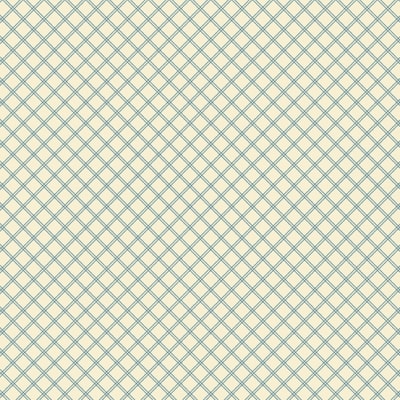 St. Leonard Narelle Diagonal Shirting Stripe in Navy on Cream by Max and Louise