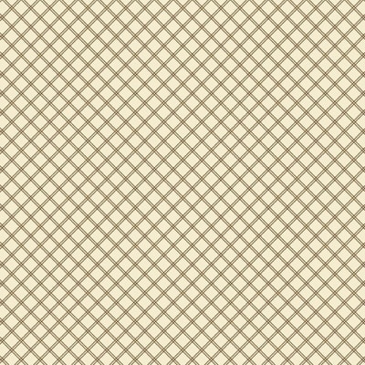 St. Leonard Narelle Diagonal Shirting Stripe in brown on Cream by Max and Louise