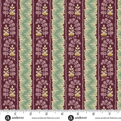 VALLEY HUES: Dorothy stripe eggplant