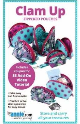 Clam Up Bag Pattern from ANNIE'S