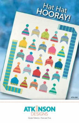 Hat Hat Hooray Quilt Pattern by Atkinson Designs