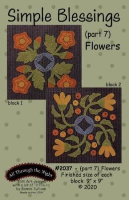 The Great Pumpkin Quilt KitWOOL APPLIQUE ON SILK MATKA - Starts July by  Briar Rose Designs