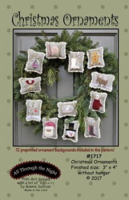 Christmas Ornaments Pattern by Bonnie Sullivan