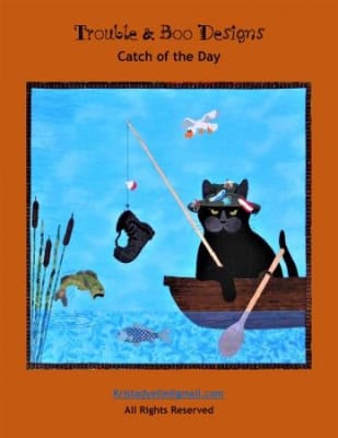 Catch of the Day Quilt Pattern by Trouble & Boo