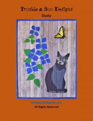 Dusty Cat Quilt Pattern by Trouble & Boo