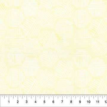 HEXI NEUTRAL BATIK  PASTEL YELLOW 81700-50 BANYAN  BATIKS
