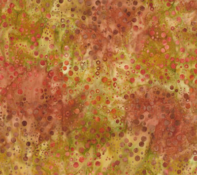 POP DOT BATIK FALL LEAVES 81900-32  BANYAN  BATIKS