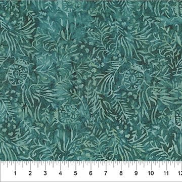 LADYBUG MEADOW BATIK  EVERGREEN 83651-63 BANYAN  BATIKS