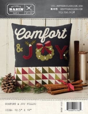 Comfort & Joy Pillow Pattern from Buttermilk Basin