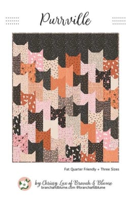 Purrville Quilt Pattern by Branch & Blume