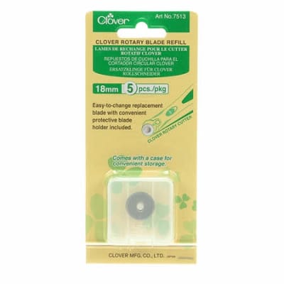 CLOVER 18mm Replacement Blade 5 Ct