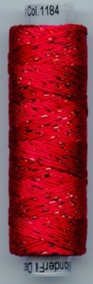 Dazzle 50 Yard Mini Spool of Sue Spargo's Dazzle Thread Mars Red