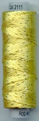 Dazzle 50 Yard Mini Spool of Sue Spargo's Dazzle Thread   Limelight