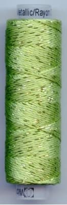 Dazzle 50 Yard Mini Spool of Sue Spargo's Dazzle Thread  Macaw Green