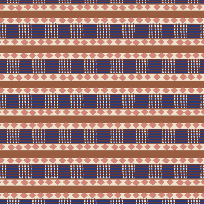 PEASHOLME GREEN: RUFUS Stripe by Margaret Mew & Judy Newman