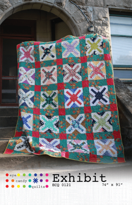 Exhibit Quilt Pattern from Eye Candy Quilts