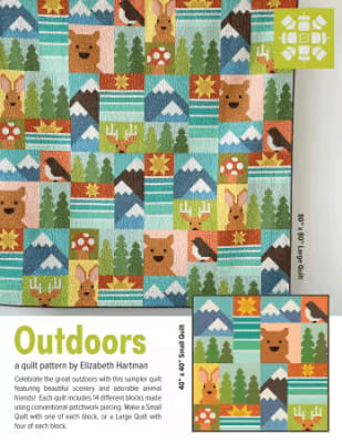 OUTDOORS Quilt Pattern by Elizabeth Hartman