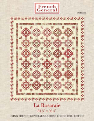 La Rosaraie Quilt Kit -French General