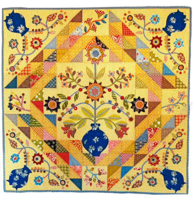 Joy Applique Quilt Pattern by Irene Blanck