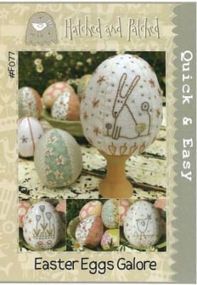 Easter Eggs Galore Pattern by Hatched and Patched