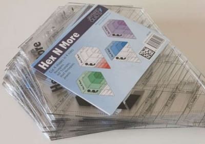 HEX N MORE RULER by Jaybird Designs