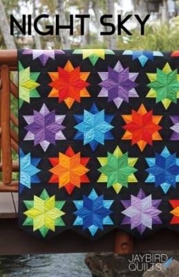 Night Sky Quilt Pattern from Jaybird Quilts
