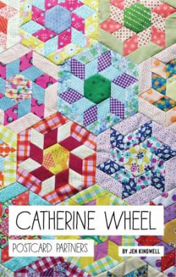 Catherine Wheel Quilt Pattern  by Jen Kingwell