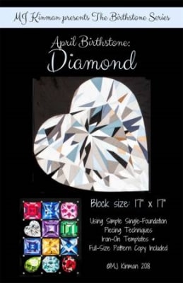 April Birthstone Diamond Pattern Birthstone Series