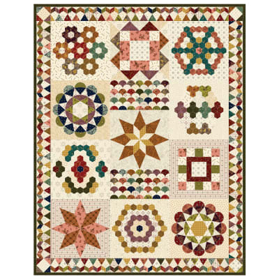 Scrap Basket Quilt Pattern by Karen Styles