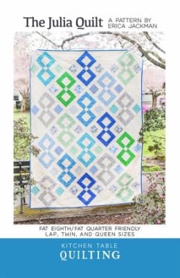 The Julia Quilt Pattern by Kitchen Table Quilting