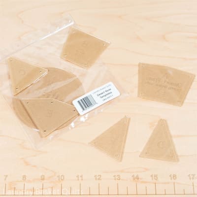 Desert Rose Quilt Pattern Acrylic Template Set Laundry Basket Quilts