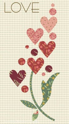 Harmony Silhouettes Block 3  by Edyta Sitar, Laundry Basket Quilts