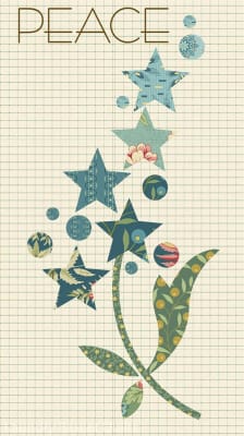 Harmony Silhouettes Block 6  by Edyta Sitar, Laundry Basket Quilts