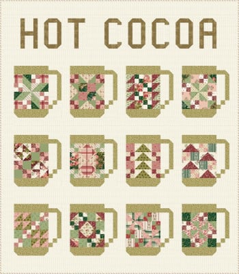 Hot Cocoa Quilt Pattern  by Edyta Sitar Laundry Basket Quilts