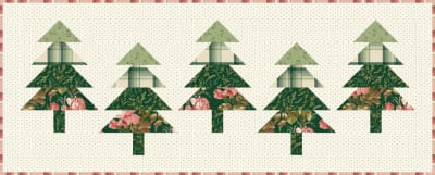 Little Holiday Forest by Edyta Sitar of Laundry Basket Quilts