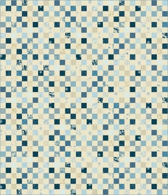 Square Dance Quilt Pattern by Laundry Basket Quilts