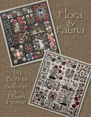 Flora and Fauna Quilt Pattern by Linen Closet Designs