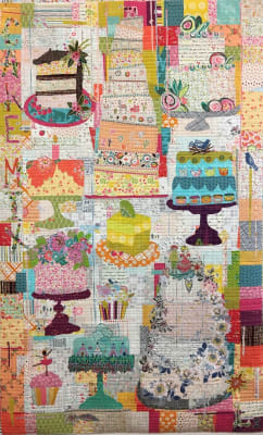 Cake Mix Collage Quilt Pattern by Laura Heine