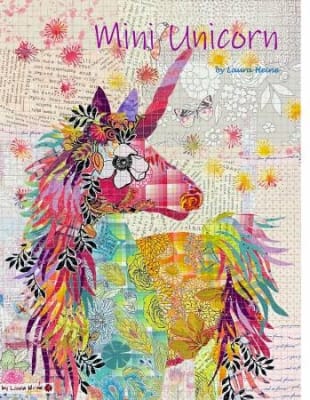 Mini Unicorn Collage Quilt Pattern by Laura Heine