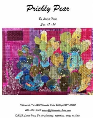 Prickly Pear  Collage Quilt Pattern by Laura Heine