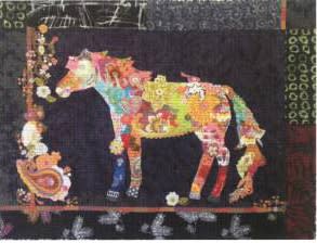 Confetti Horse Collage Quilt Pattern