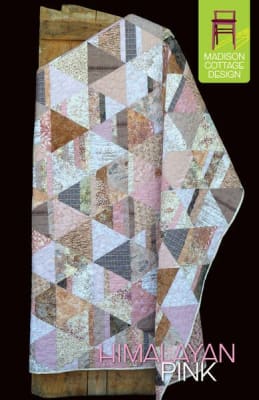 Himalayan Pink Quilt Pattern by Madison Cottage Design