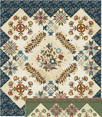 Summerleigh Lodge Quilt Pattern by Max & Louise Pattern Co.