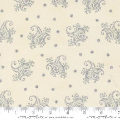 BREATHTAKING BLUES:  Paisley Porcelain 44405 11 by 3 Sisters