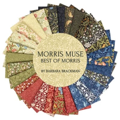 MORRIS MUSE:  Half Yard Bundle (29)
