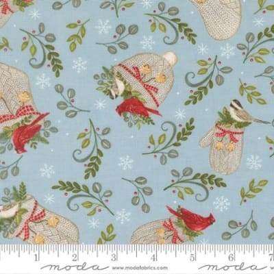 WHEN SNOW FALLS Winter Wear Sky 56171 12 Deb Strain