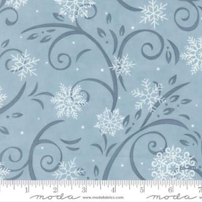 WHEN SNOW FALLS Swirling Snowflakes 56172 12 by Deb Strain